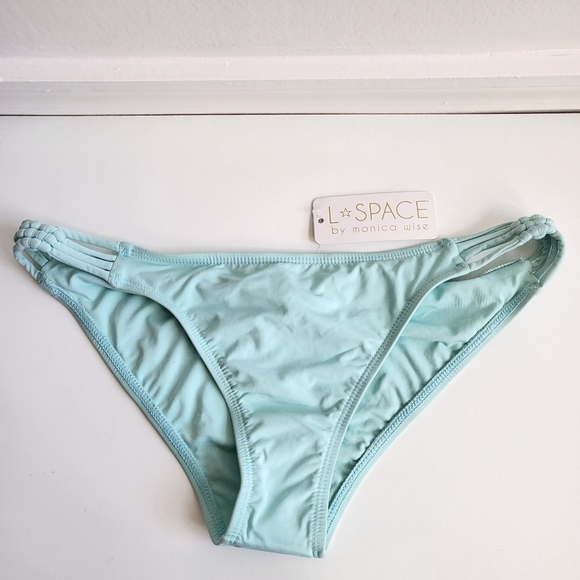 New L*Space Sly Bikini Bottoms in Seaglass NWT Size Large - Picture 7 of 12